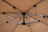 Schneider Schirm Naxos sand, circa 300 x 300 cm, 8-teilig, quadratisch beige -