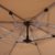 Schneider Schirm Naxos sand, circa 300 x 300 cm, 8-teilig, quadratisch beige -