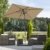 Schneider Schirm Tunis sand, circa 270 x 150 cm, 6-teilig, rechteckig beige - 