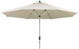 Schneider Sonnenschirm Florenz, natur, ca. 400 cm Ø, 8-teilig, rund -