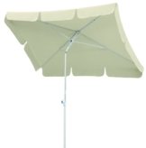 Schneider Sonnenschirm Ibiza, natur, ca. 180 x 120 cm, 4-teilig, rechteckig -