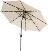 Schneider Sonnenschirm Las Vegas, natur, ca. 270 cm Ø, 8-teilig, rund -
