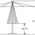 Schneider Sonnenschirm Las Vegas, natur, ca. 270 cm Ø, 8-teilig, rund - 