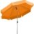 Schneider Sonnenschirm Locarno, mandarine, ca. 200 cm Ø, 8-teilig, rund -
