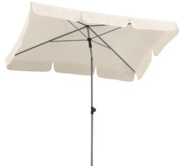 Schneider Sonnenschirm Locarno, natur, ca. 180 x 120 cm,4-teilig, rechteckig -
