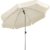Schneider Sonnenschirm Locarno, natur, ca. 200 cm Ø, 8-teilig, rund -