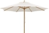 Schneider Sonnenschirm Malaga, natur, ca. 300 cm Ø, 8-teilig, rund -