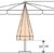 Schneider Sonnenschirm Pisa, natur, ca. 300 cm Ø, 8-teilig, rund - 