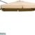 Schneider Sonnenschirm Rhodos, natur, ca. 300 x 300 cm, 8-teilig, quadratisch -