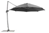 Schneider Sonnenschirm Rhodos Rondo, anthrazit, ca. 350 cm Ø, 8-teilig, rund -