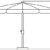Schneider Sonnenschirm Rom, Erdbeere, ca. 200 cm Ø, 8-teilig, rund - 