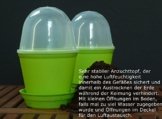 Seedeo 3 x Anzuchttopf + Anzuchterde -