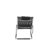 Siena Garden 104898 Swingliege Adria Aluminium-Gestell silber Ranotex®-Gewebe 4*4 schwarz Armlehnen gepolstert, mit Kopfteil - 