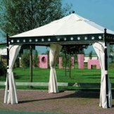 Siena Garden 661513 Seitenteile-Set zu Pavillon Korfu, 3,5x3,5m Polyester 160g/m² natur -