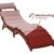 Sonnenliege Gartenliege Holzliege Liege RASSO | Klappbar | aus Eukalyptus Holz - 