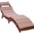 Sonnenliege Gartenliege Holzliege Liege RASSO | Klappbar | aus Eukalyptus Holz -