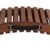 Sonnenliege Gartenliege Holzliege Liege RASSO | Klappbar | aus Eukalyptus Holz - 