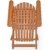 Sonnenstuhl Adirondack aus Akazienholz Liegestuhl Holzstuhl Deckchair klappbar - 