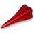 Spaltkeil aus Stahl Spalter Keil Spaltgranate Axt Beil Holzspalter Metall ROT - 
