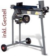 STAHLMANN® Holzspalter 7 Tonnen / 520mm liegend (inkl. Spaltkreuz und Tisch!) mit stufenlos verstellbaren Spaltweg bis max. 520 mm! TÜV/CE zertifiziert! -