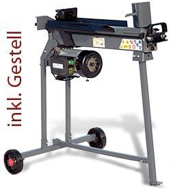STAHLMANN® Holzspalter 7 Tonnen / 520mm liegend (inkl. Spaltkreuz und Tisch!) mit stufenlos verstellbaren Spaltweg bis max. 520 mm! TÜV/CE zertifiziert! -