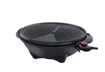 Steba VG 300 elektrischer Barbecue-Hauben-Grill, schwarz / rot - 