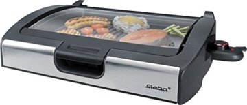 Steba VG200 BBQ Tischgrill mit Glasdeckel - 