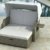 Strandkorb Cuxhaven in grau - beige Gartenmoebel Polyrattan mit Alu Gestell Neu Rattan Garten Gartenausstattung von Jet-Line - 