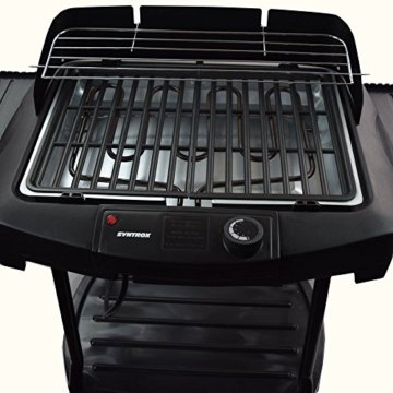 Syntrox Germany STG-2200W Grill Barbecue BBQ Holzkohlegrill Grillwagen Standgrill Elektrogrill - 