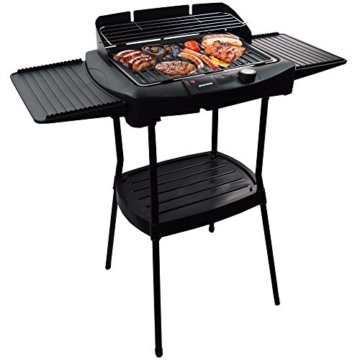 Syntrox Germany STG-2200W Grill Barbecue BBQ Holzkohlegrill Grillwagen Standgrill Elektrogrill - 