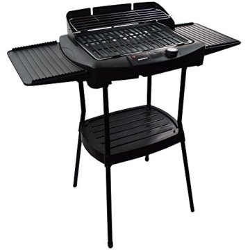 Syntrox Germany STG-2200W Grill Barbecue BBQ Holzkohlegrill Grillwagen Standgrill Elektrogrill - 