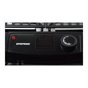 Syntrox Germany STG-2200W Grill Barbecue BBQ Holzkohlegrill Grillwagen Standgrill Elektrogrill - 