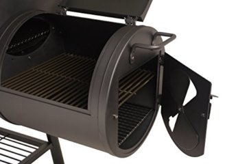 TAINO® PROFI XXL 90kg-Smoker BBQ GRILLWAGEN Holzkohle Grill Grillkamin 3,5 mm Stahl PROFI-QUALITÄT - 
