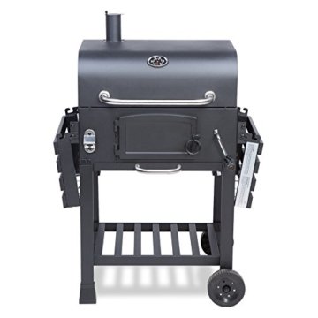 TAINO® XL Smoker BBQ GRILLWAGEN Holzkohle Grill Grillkamin Standgrill Räucherofen - 