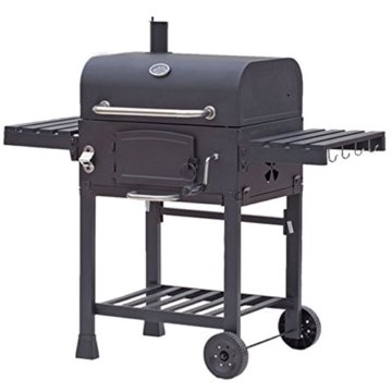 TAINO® XL Smoker BBQ GRILLWAGEN Holzkohle Grill Grillkamin Standgrill Räucherofen -