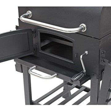 TAINO® XL Smoker BBQ GRILLWAGEN Holzkohle Grill Grillkamin Standgrill Räucherofen - 
