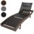 TecTake Polyrattan Sonnenliege Gartenliege Rattan Garten Liege Gartenmöbel mit Kissen - diverse Farben - (Mixed Braun | Nr. 402056) -