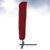 TecTake® Sonnenschirm Ampelschirm mit Aluminiumgestell + UV Schutz 350cm weinrot + Schutzhülle - 