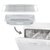 Tefal BG9018 EasyGrill mit herausnehmbaren Aluminium-Hitzereflektor, 2,200 W, schwarz / burgundrot - 