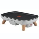 Tefal CB658B Tischgrill Saveur mit Thermospot, große Grillfläche, 2400 W, schwarz / hellgrau -