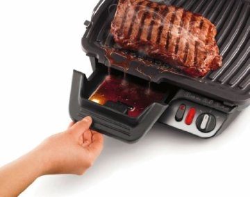 Tefal GC3060 Kontaktgrill 3-in-1 (2000 Watt, 19 x 31,5 cm) silber - 