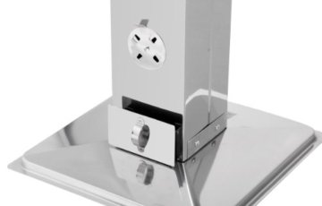Tepro Holzkohlen Trichtergrill Vista, Silber - 