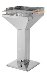 Tepro Holzkohlen Trichtergrill Vista, Silber -