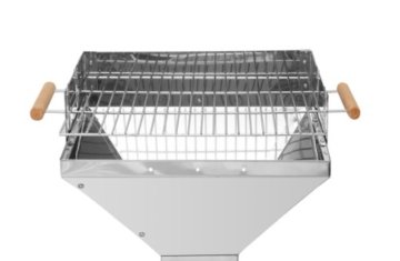 Tepro Holzkohlen Trichtergrill Vista, Silber - 