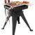 Tepro Holzkohlengrill - mit schwenk-/höhenverstellbarem Grillrost Seaport, Schwarz - 