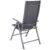 Ultranatura Aluminium Klappsessel, Korfu Serie - Basic, grau - 
