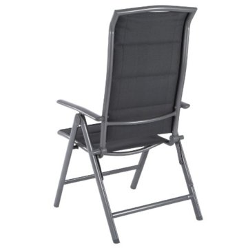 Ultranatura Aluminium Klappsessel, Korfu Serie - Plus, grau - 