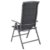 Ultranatura Aluminium Klappsessel, Korfu Serie - Plus, grau - 