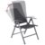 Ultranatura Aluminium Klappsessel, Korfu Serie - Plus, grau - 
