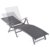 Ultranatura Aluminium Sonnenliege, Korfu Serie - Basic, grau - 